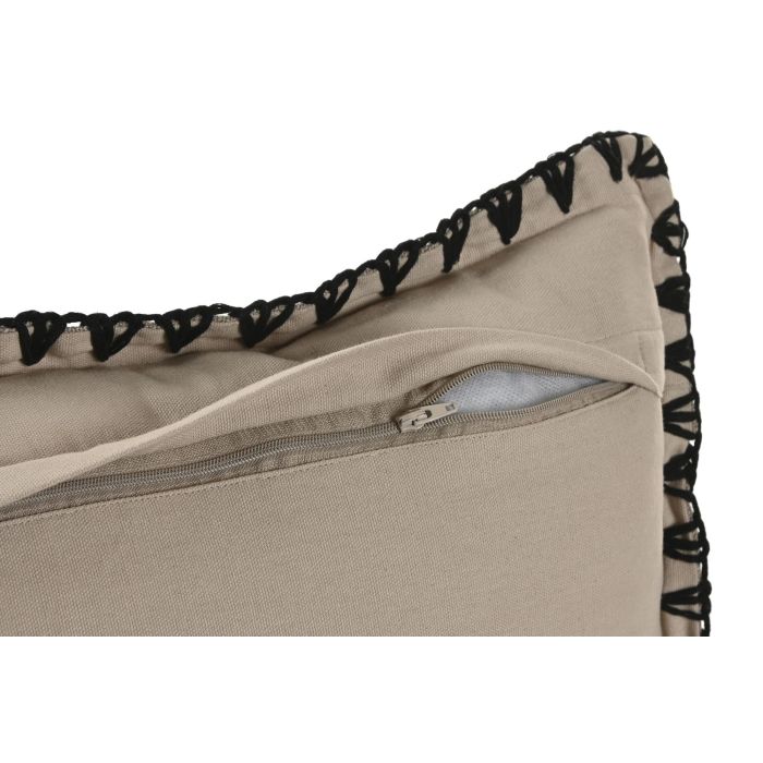 Cojin Tradicional DKD Home Decor Natural 30 x 50 cm (2 Unidades) 3