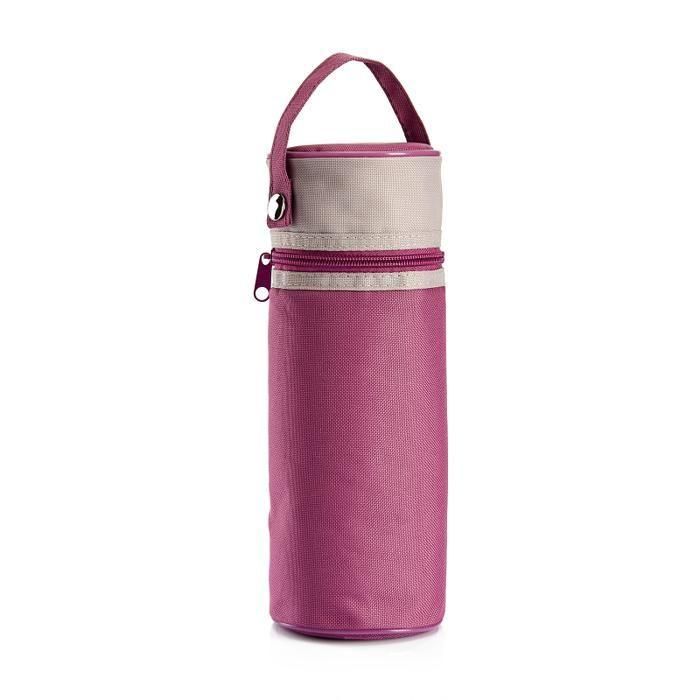 Thermobaby Portabotellas Aislado Térmico Soporte para Biberón 1 Litro Rosa Orquídea - Mantiene Fresca la Bebida del Bebé Thermobaby Portabotellas Aislado Térmico Soporte para Biberón 1 Litro Rosa Orquídea - Mantiene Fresca la Bebida del Bebé