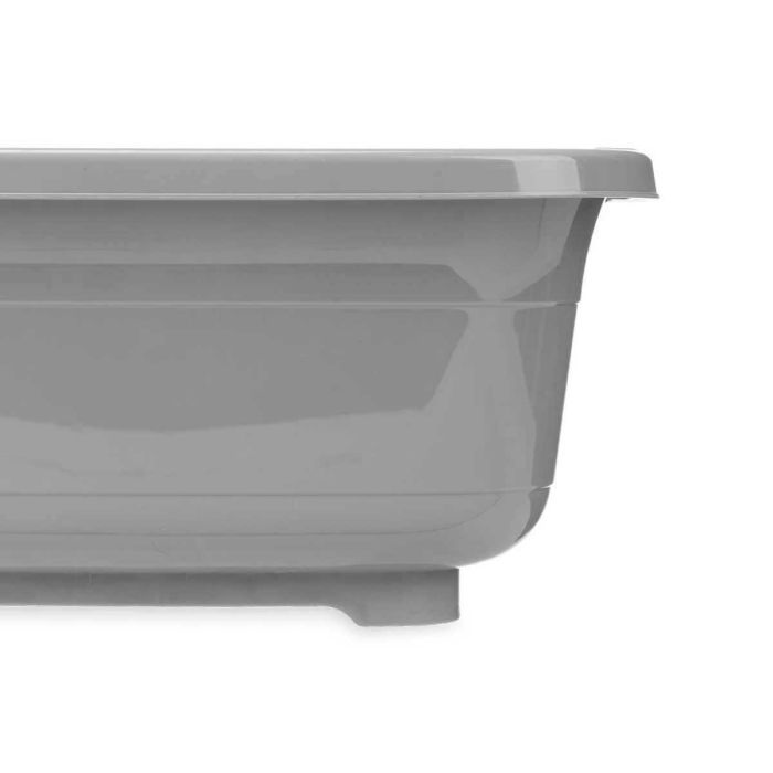 Barreño Cuadrado 11 L Gris Tapon Fregadero Arte Regal 35X16CM (12 Unidades) 3 Barreño Cuadrado 11 L Gris Tapon Fregadero Arte Regal 35X16CM (12 Unidades) 3