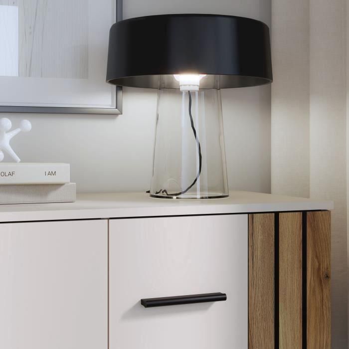 Cómoda - WAIKATO - 3 cajones - 1 puerta - Blanco - 119,9 x 41,3 x 89,7 cm 3