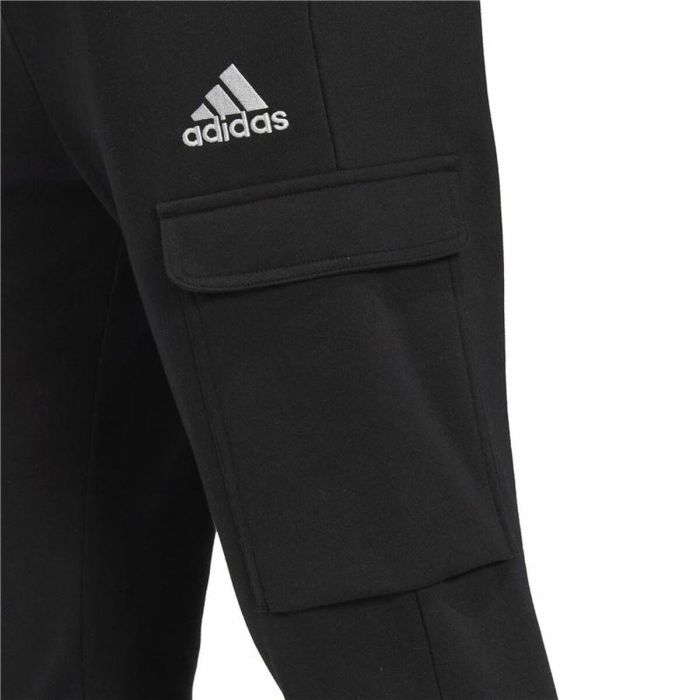 Pantalón Largo Deportivo Adidas Essentials Fleece Negro Hombre 2