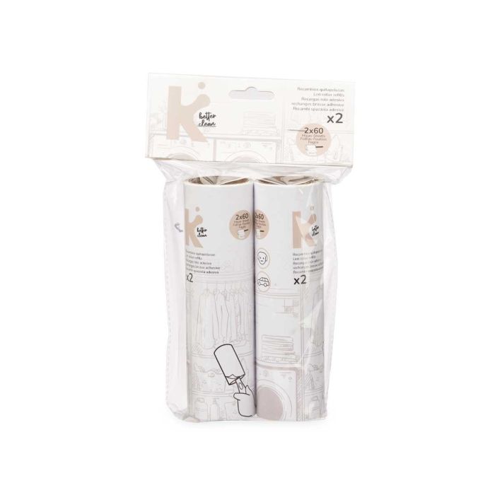 2 Recambios Quitapelusa 60 Hojas 16 cm Arte Regal - Blanco (24 Unidades) 2 2 Recambios Quitapelusa 60 Hojas 16 cm Arte Regal - Blanco (24 Unidades) 2