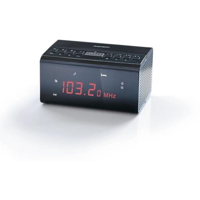 Radio Despertador - THOMSON - CR50 - Negro 3 Radio Despertador - THOMSON - CR50 - Negro 3