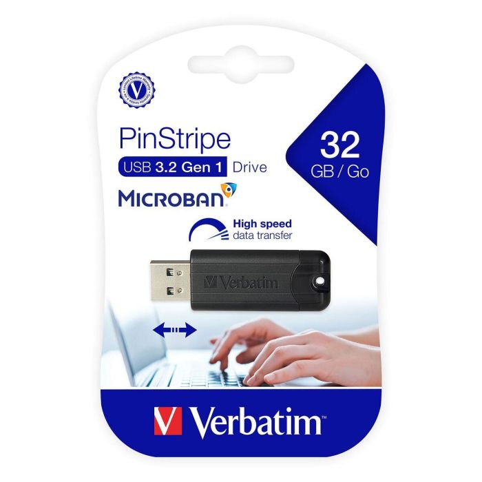 Memoria USB Verbatim 49317 Negro 32 GB 2 Memoria USB Verbatim 49317 Negro 32 GB 2