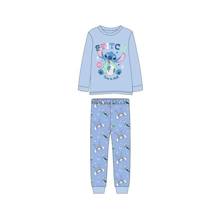 Pijama largo single jersey stitch 14 años 0 Pijama largo single jersey stitch 14 años 0