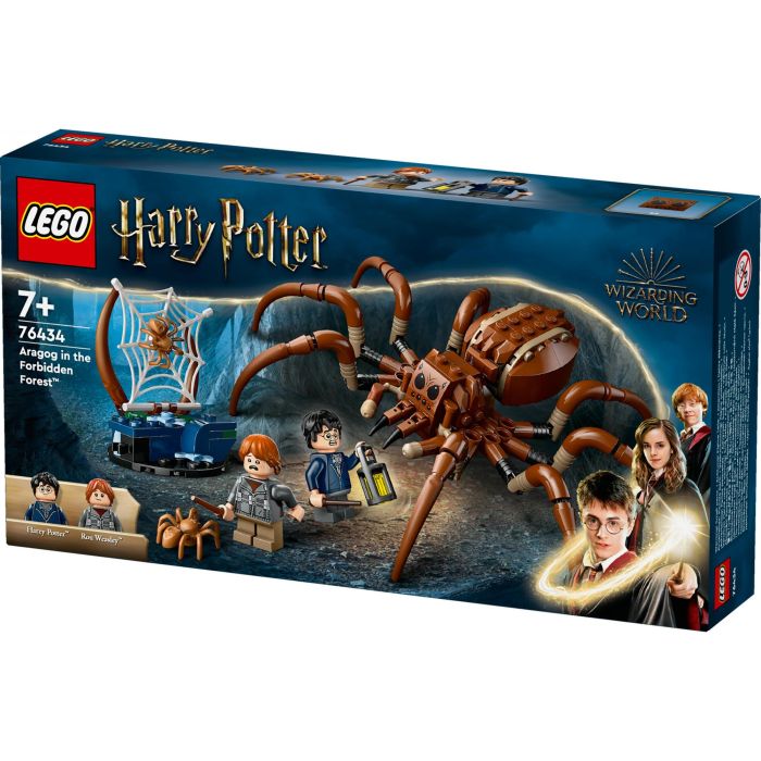 LEGO 76434 Harry Potter: Set de Construcción del Escenario 'Aragog en el Bosque Prohibido' con Araña Gigante de Juguete para Niños 11