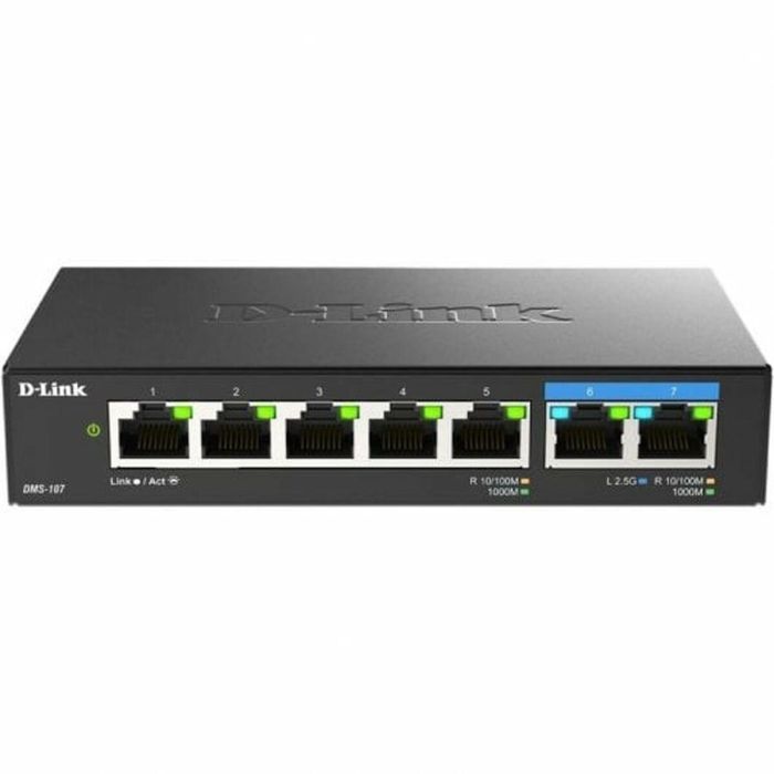 Switch D-Link DMS-107/E Negro