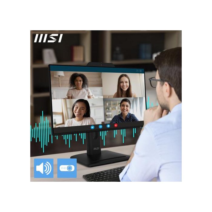 MSI Monitor MP242PMG 24 Pulgadas, 9S6-3PD89T-007 - Pantalla IPS FHD de 1920x1080, 120Hz, Tiempo de Respuesta de 1 ms (MPRT), Altavoces Integrados, HDMI, DisplayPort, VESA 100x100