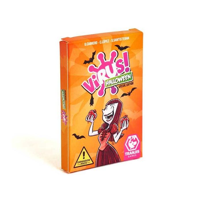 Tranjis games sl Expansión Juego de Mesa Virus - Halloween, Requiere Virus! para jugar Tranjis games sl Expansión Juego de Mesa Virus - Halloween, Requiere Virus! para jugar