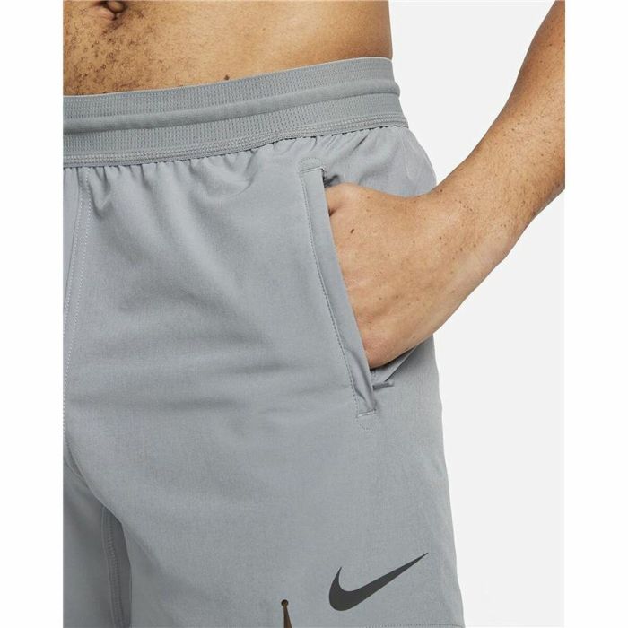 Pantalones Cortos Deportivos para Hombre Nike Pro Dri-FIT Flex Gris 4
