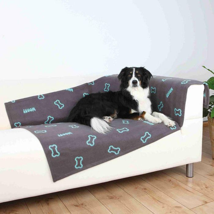 Manta para Mascotas Trixie Barney Taupé Poliéster 150 × 100 CM 1 Manta para Mascotas Trixie Barney Taupé Poliéster 150 × 100 CM 1