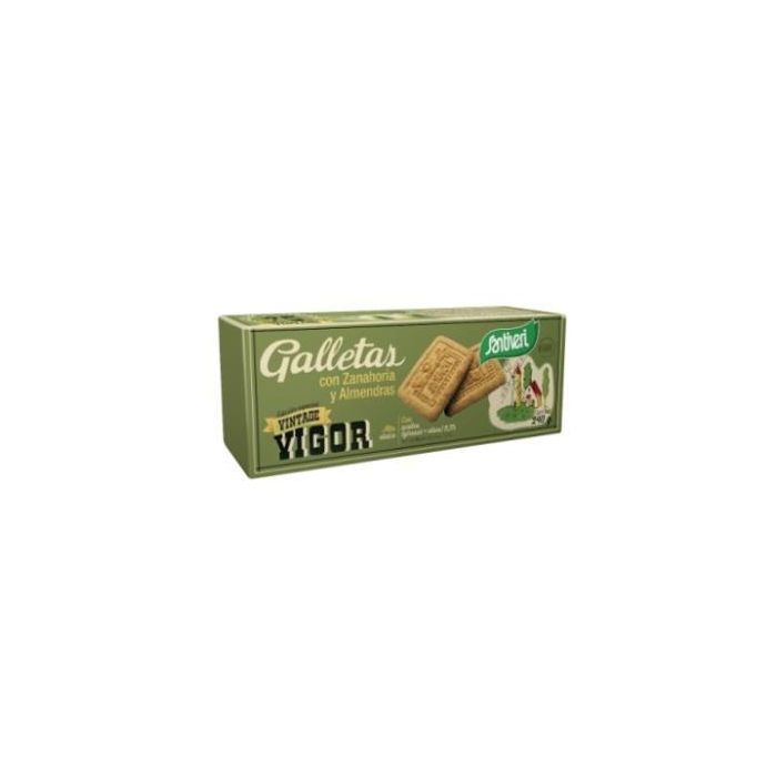 Galletas Con Zanahoria Y Almendras 240Gr. Galletas Con Zanahoria Y Almendras 240Gr.