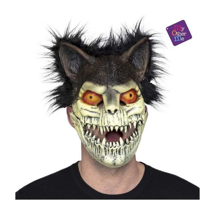 My Other Me 1/2 Skull Foam Mask Talla Única Multicolor para Adulto My Other Me 1/2 Skull Foam Mask Talla Única Multicolor para Adulto