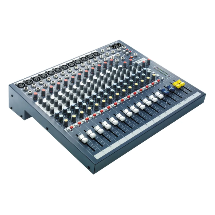 SOUNDCRAFT EPM 12 Mesa de Mezclas Compacta con 12 Canales y Conectividad XLR 4