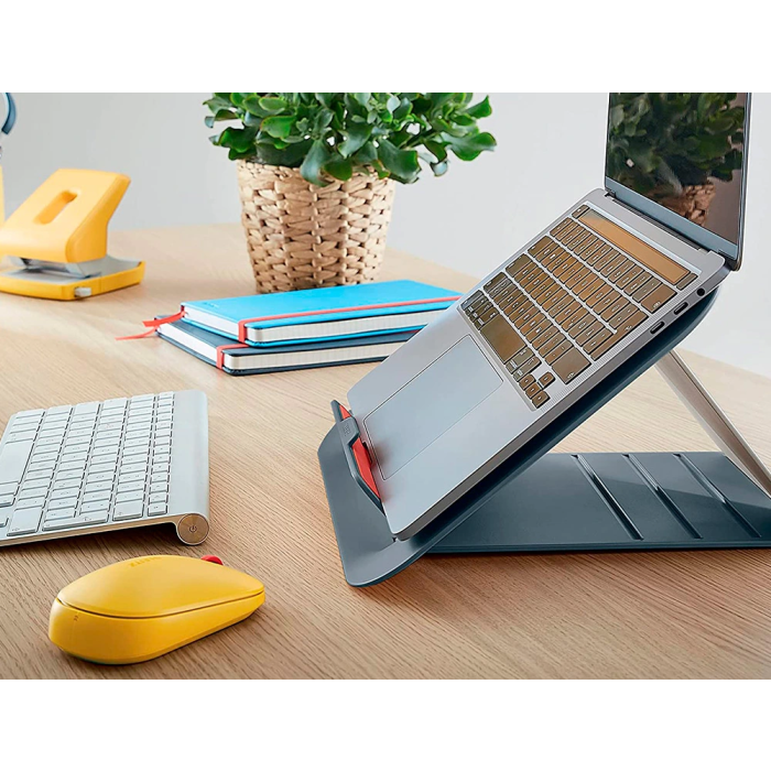 Soporte Leitz Ordenador Portatil Ergo Cosy Gris 2