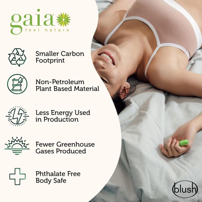 Bala Vibradora Blush Gaia Verde 3 Bala Vibradora Blush Gaia Verde 3