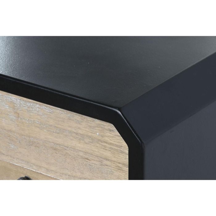 Cajonera DKD Home Decor Negro Madera Moderno (80 x 40 x 79,5 cm) 1 Cajonera DKD Home Decor Negro Madera Moderno (80 x 40 x 79,5 cm) 1