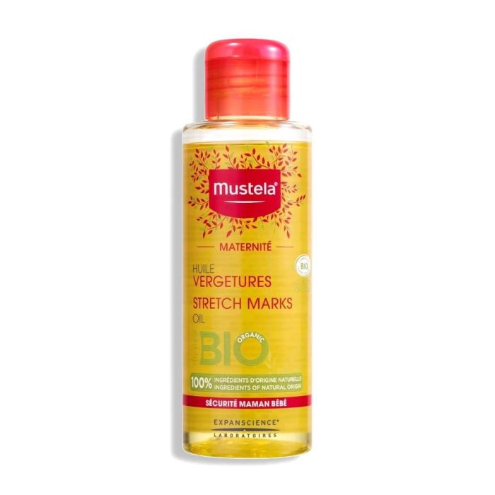 Mustela Aceite Prevención Estrías Maternidad Bio 105 ml