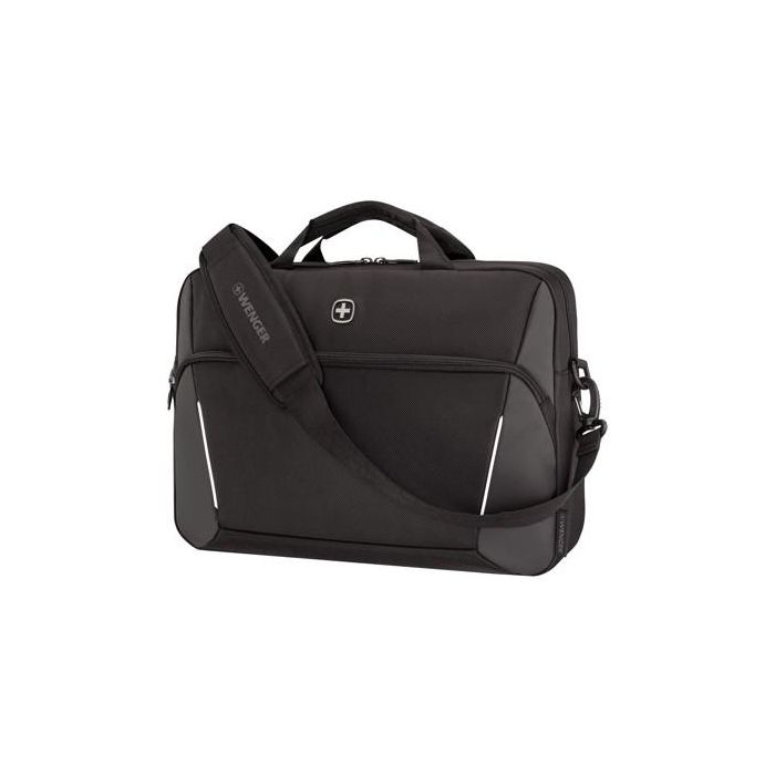 WENGER XE Compact Brief 16 40,64cm 16Zoll Laptop Briefcase with Tablet Pocket Black 1 WENGER XE Compact Brief 16 40,64cm 16Zoll Laptop Briefcase with Tablet Pocket Black 1