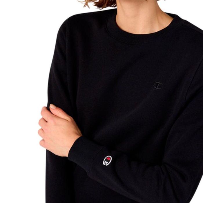 Sudadera sin Capucha Mujer Champion Icons Tonal Negro L 1