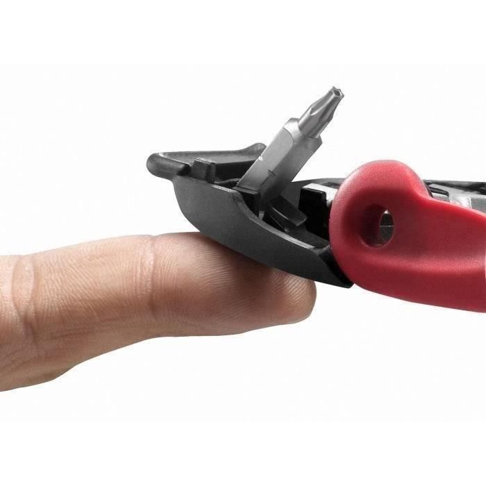 Facom Estuche de Puntas de Atornillar 10 Bits Surtidos Fente, Pozidriv y Phillips con Porta Puntas. Compacto y Resistente a Impactos 2 Facom Estuche de Puntas de Atornillar 10 Bits Surtidos Fente, Pozidriv y Phillips con Porta Puntas. Compacto y Resistente a Impactos 2