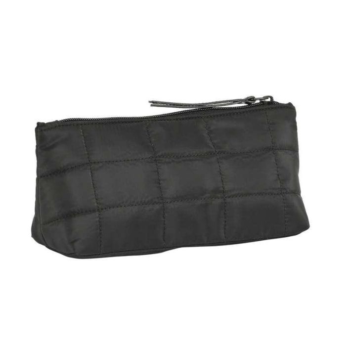 Safta Neceser Capsula Acolchado Negro 23x12x8cm Safta Neceser Capsula Acolchado Negro 23x12x8cm