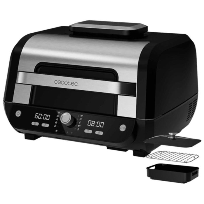 Cecotec Cecofry FireDome 8000 Pro Sencillo 8 L Independiente 1700 W Freidora de aire caliente Negro, Acero inoxidable 1 Cecotec Cecofry FireDome 8000 Pro Sencillo 8 L Independiente 1700 W Freidora de aire caliente Negro, Acero inoxidable 1