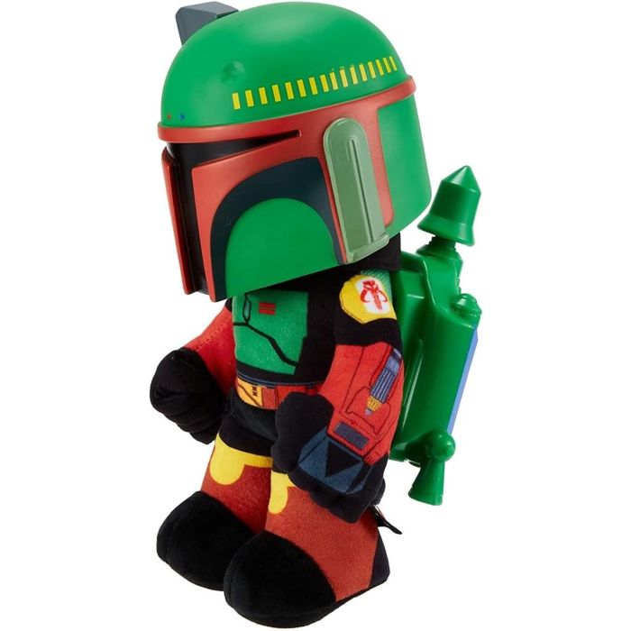 Peluche Boba Fett Lanza Cohetes Star Wars Hhw55 Mattel 2 Peluche Boba Fett Lanza Cohetes Star Wars Hhw55 Mattel 2