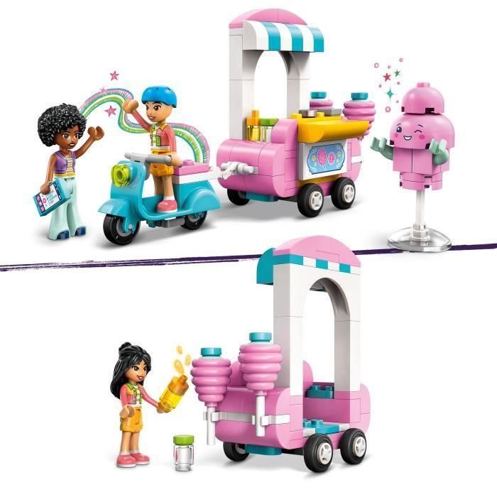 Juego de construccion puesto de algodón de azúcar y moto lego friends 2 Juego de construccion puesto de algodón de azúcar y moto lego friends 2