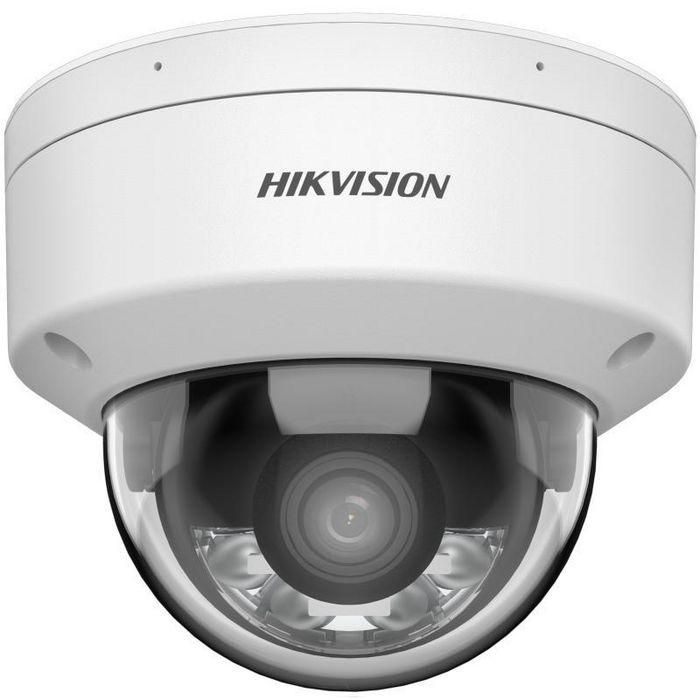 Hikvision Cámara IP domo 4M Smart Hybrid Light ColorVu 2.8mm WDR IK10 IP67 12V/PoE. Audio, alarma, luz híbrida 30m 2