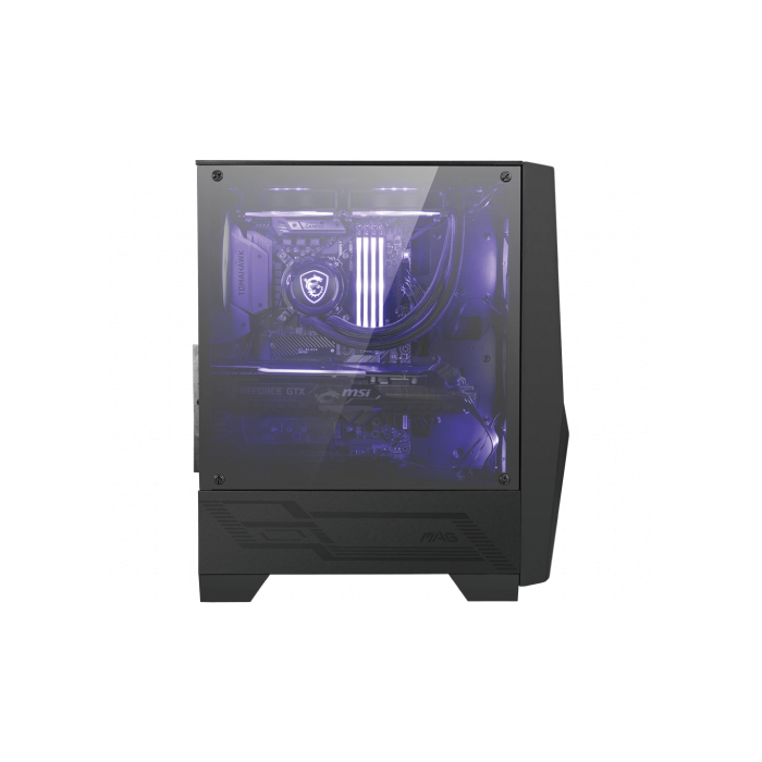 MSI MAG FORGE 100M Caja de PC Midi Tower Negra con Iluminación RGB y 2x USB 3.2 MSI MAG FORGE 100M Caja de PC Midi Tower Negra con Iluminación RGB y 2x USB 3.2