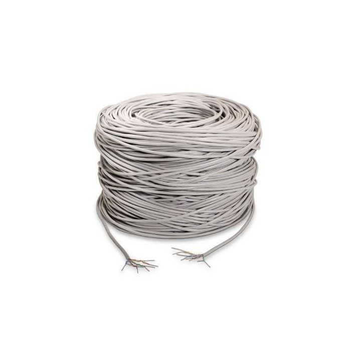AISENS - BOBINA CABLE DE RED RJ45 CAT.5E UTP RÍGIDO AWG24, GRIS, 305M 0 AISENS - BOBINA CABLE DE RED RJ45 CAT.5E UTP RÍGIDO AWG24, GRIS, 305M 0