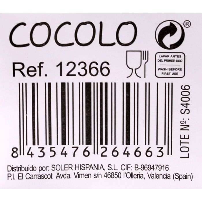 Bol Cocolo 500 cc 13 cm - Inde (24 Unidades) 8 Bol Cocolo 500 cc 13 cm - Inde (24 Unidades) 8