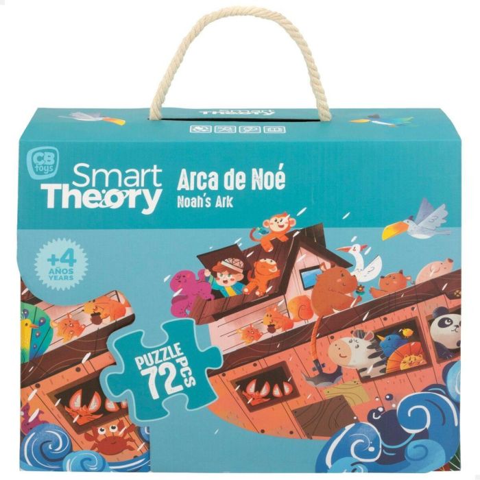 Puzzle Colorbaby Noah's Ark 72 Piezas 90 x 60 cm (6 Unidades) 6 Puzzle Colorbaby Noah's Ark 72 Piezas 90 x 60 cm (6 Unidades) 6