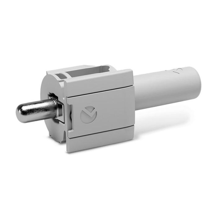 ITALIANA FERRAMENTA Soporte Estante Kintai para Embutir Piv 5Mm Acabado Gris, Desenganche Automático, para Muebles de Cocina