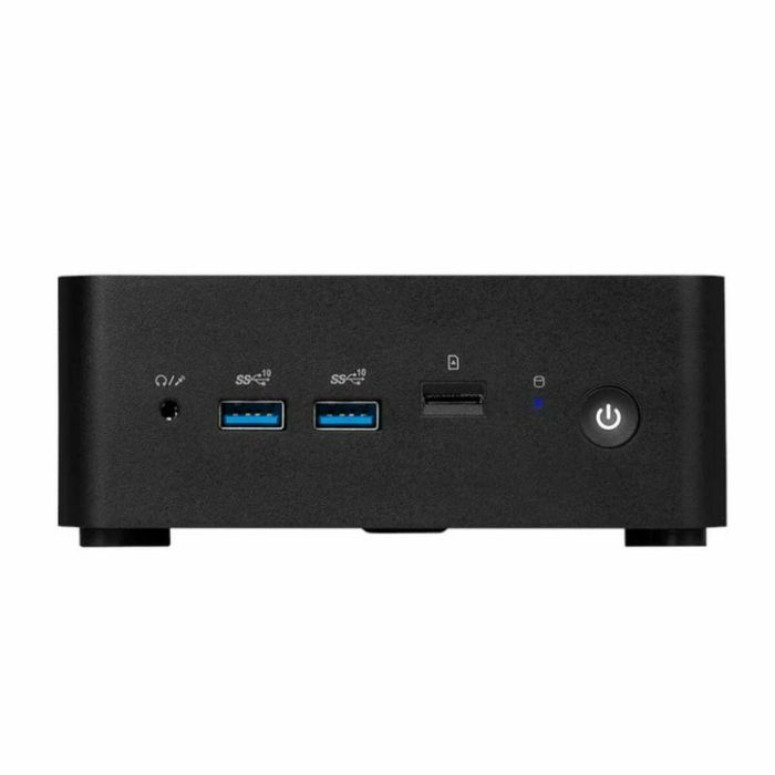 MSI 1MG-210ES Mini PC Cubi NUC, Intel Core 3-100U 6 Núcleos, 8GB DDR5 RAM, 256GB SSD, Windows 11 Home, Thunderbolt 4, Wi-Fi 6E 3