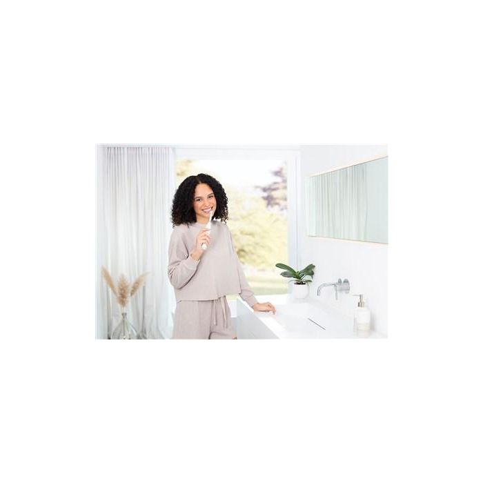 Beurer TB-30 Cepillo Dental Eléctrico Blanco, 2 Programas Limpieza y Encías Sensibles, Tecnología Oscilante y Pulsátil, Temporizador 2 Minutos 10