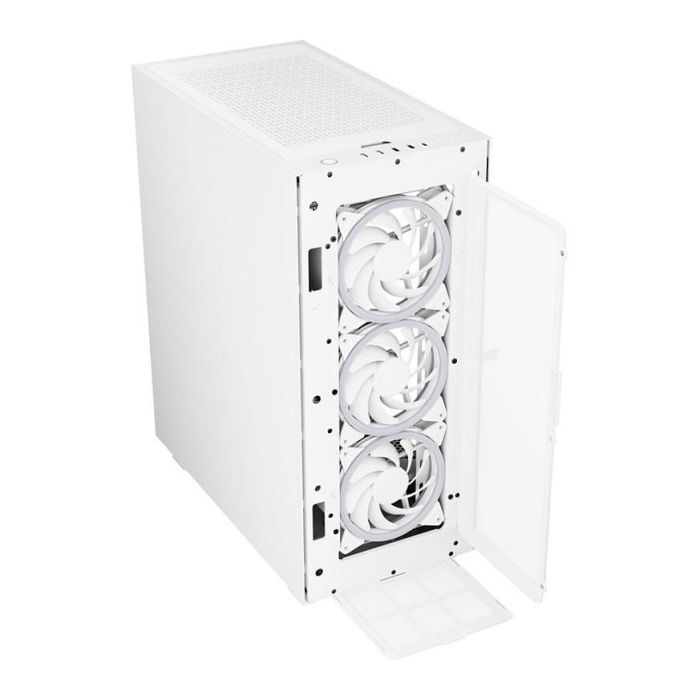 Sharkoon REV300 Torre PC Blanca Cristal Templado ATX EATX Micro-ATX Mini-ITX para Gaming