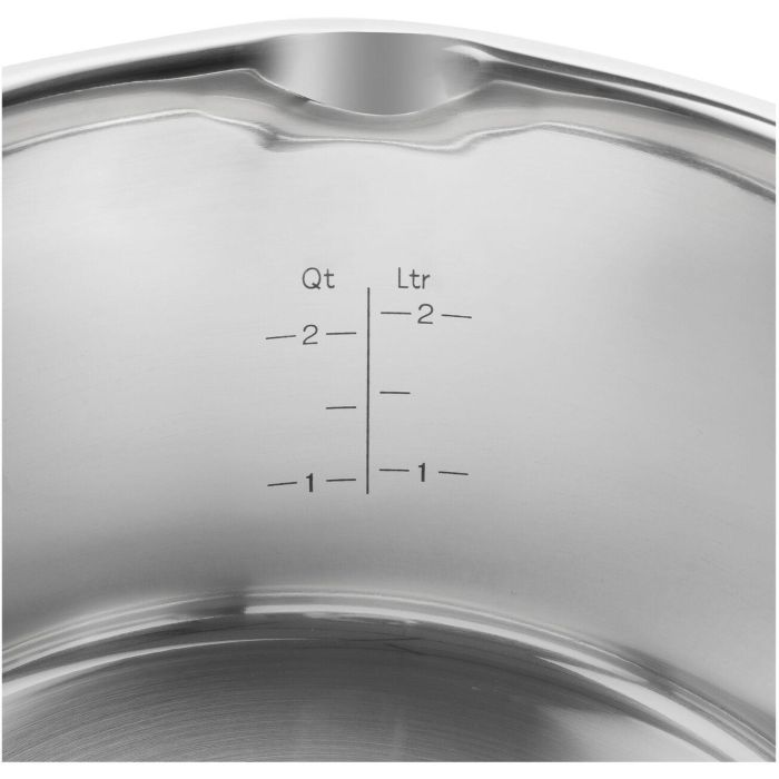 Zwilling 1009149 Simplify Edelstahl-Kochtopfset 4-teilig Silber-Schwarz 5