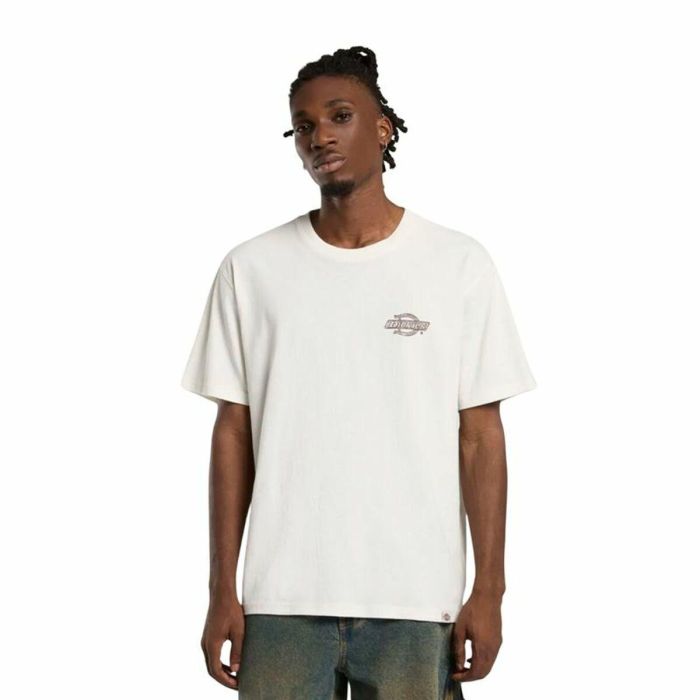 Camiseta de Manga Corta Hombre Dickies Wood Logo Blanco 7-9 Años 0 Camiseta de Manga Corta Hombre Dickies Wood Logo Blanco 7-9 Años 0