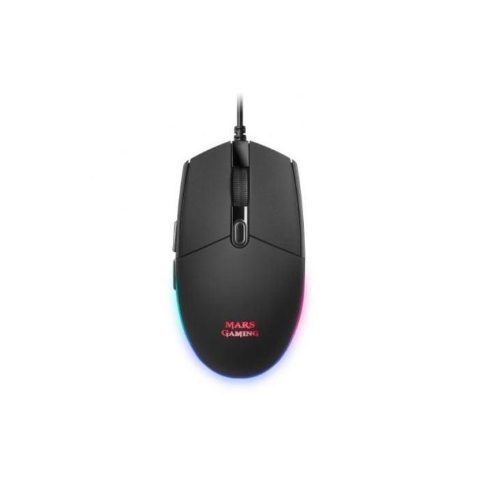 Mars Gaming MCPTKLES Pack Gaming: Teclado TKL H-Mech RGB y Ratón Óptico 3200 DPI - Compatibilidad Universal PC/Consola 3