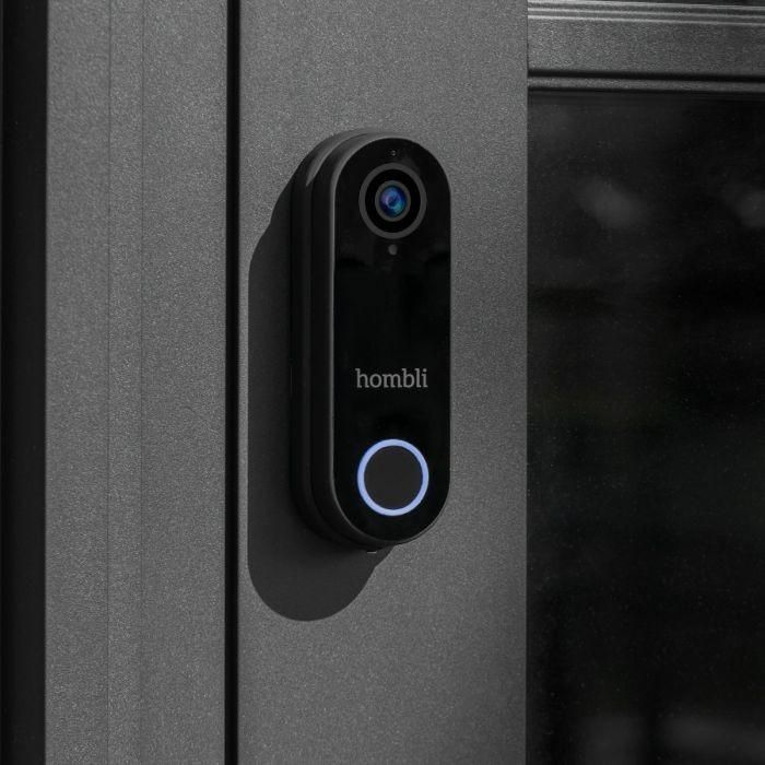 Hombli smarte Türklingel 2 (schwarz) + Gong 3