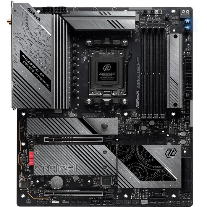 ASRock 90-MXBPA0-A0UAYZ Placa Base AMD X870 Socket AM5 ATX, Compatible con Ryzen 7000/8000/9000, Wi-Fi 7 1 ASRock 90-MXBPA0-A0UAYZ Placa Base AMD X870 Socket AM5 ATX, Compatible con Ryzen 7000/8000/9000, Wi-Fi 7 1