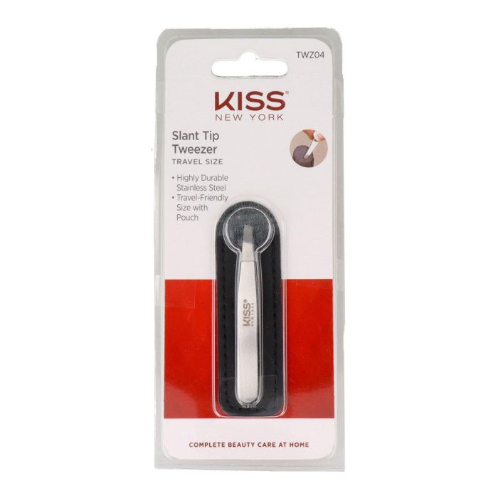 Red Kiss Pinzas de depilar Slant tip Travelsize - Diseño ergonómico