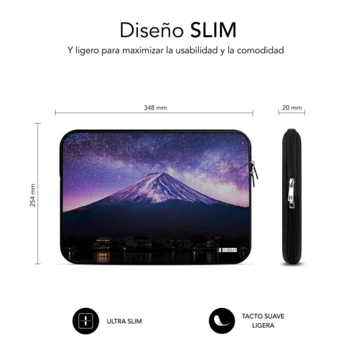 SUBBLIM Funda Ordenador Neopreno Trendy Sleeve Neo Mountain 13,3-14" 2 SUBBLIM Funda Ordenador Neopreno Trendy Sleeve Neo Mountain 13,3-14" 2