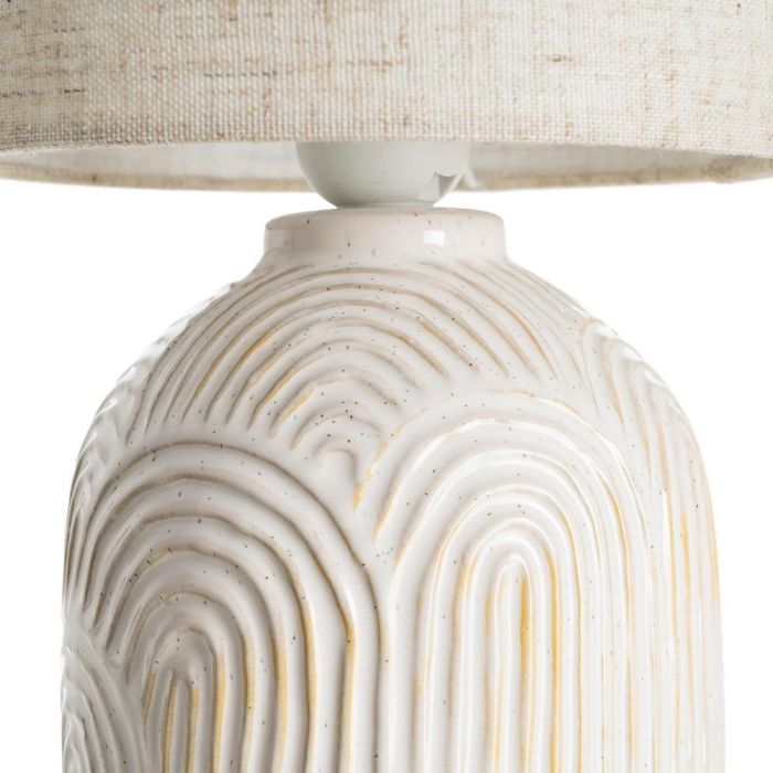 Lámpara Mesa Cerámica Iluminación 18 X 18 X 34 cm