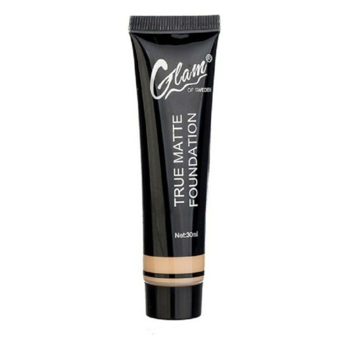 Glam Of Sweden #15-beige Base de Maquillaje TRUE MATTE Foundation Semimate Fluida para Todo Tipo Pieles 30 ml