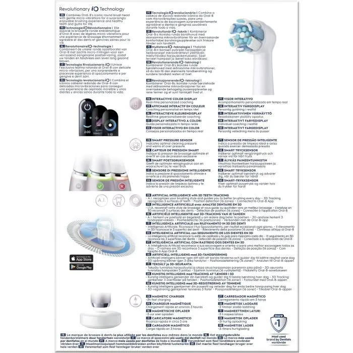 Oral-B Cepillo Eléctrico Serie iO9s Cuarzo Rosa (+1 recambio) 5