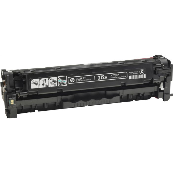 HP 312A CF380A Cartucho de Tóner Original LaserJet Negro 2280 Páginas para Impresión Láser Estándar 1 HP 312A CF380A Cartucho de Tóner Original LaserJet Negro 2280 Páginas para Impresión Láser Estándar 1