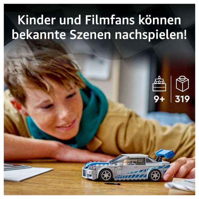 LEGO Speed Champions Nissan Skyline GT-R (R34) F&F 76917 16